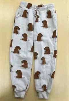 minirodini ミニロディーニ　セイウチ　裏起毛　パンツ　スウェット