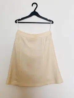 KOFI COLLECT M クリーム色 Aラインスカート