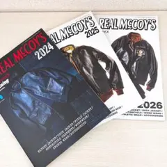 The REAL McCOY'S 2024 2025 2026 3冊セット
