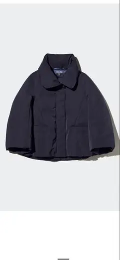 希少　ユニクロ＋Jハイブリッドダウンジャケット3XLネイビー