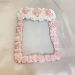 硬質ケースデコ 硬質カードケースデコ ホイップデコ スイーツ トレカケースデコ