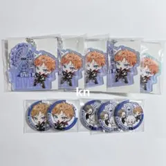 ヒプマイ ワールドポーターズ アクリルキーホルダー 缶バッジ 毒島メイソン理鶯