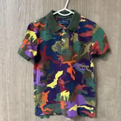 POLO RALPH LAUREN ポニー迷彩 ポロシャツ 120cm カモフラ