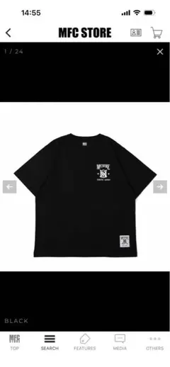 MFC STORE Tシャツ ブラックのサムネイル