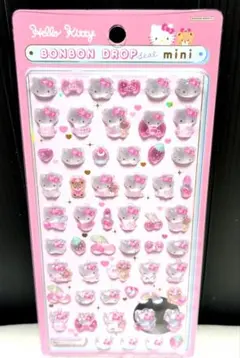 正規品　ボンボンドロップシール　ミニ　mini　キティ　ハローキティ　ピンク