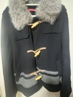 OLIVE des OLIVE ダッフルコート 黒
