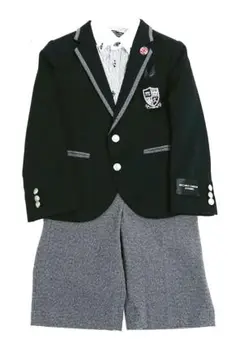 【美品】ミチコロンドン コシノ 男の子 入学式 フォーマルスーツ 3点 120