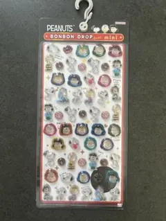 正規品　BONBON DROP seal mini シール　スヌーピー&フレンズ