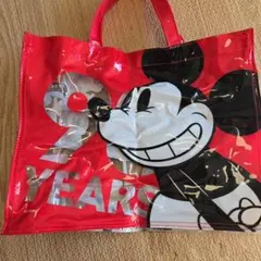 ミッキーマウス 90 YEARS トートバッグ ビニールバッグ プールバック