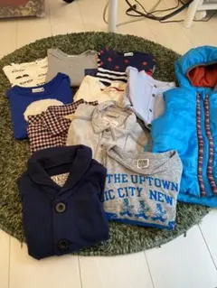 男の子　110センチ　アウター　トップス　シャツセット　まとめ売り