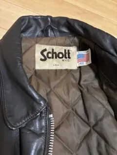 schott a-2レジャーフライトジャケット　本革　40