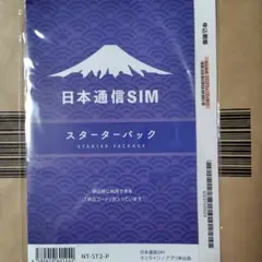 日本通信SIM スターターパック NT-ST2-P