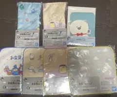 一番くじ　お文具といっしょ　G賞 ステーショナリーコレクションE賞 ハンドタオル