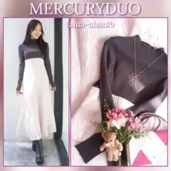 専用／異素材ドッキングバックレースアップＯＰ／チャコール×ライトピンクベージュ