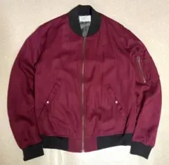 美品 AMERICAN RAG CIE レーヨン フライトジャケット MA-1