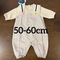 《新品タグ付き》Cottoli/プーさんピグレット/ロンパース50-60cm