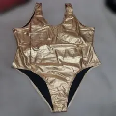 1210 565 ゴールド ボディスーツ XXLサイズ