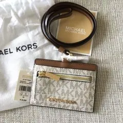 新品　マイケルコース MICHEAL KORS　ID カードケース　財布