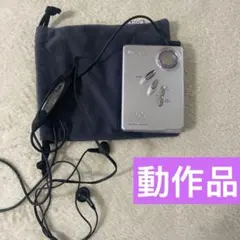 SONY WM-EX631カセットプレーヤー動作品 SONY WALKMAN カセットプレーヤー WM-EX631 イヤホン 電池ケース