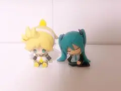 初音ミク 鏡音レン ミニフィギュア