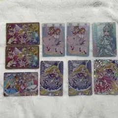 プリキュアオールスターズ キラキラカードグミ 9枚セット