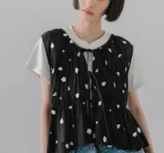 今週末まで出品 新品 2WAYシシュウミニワンピース - メルカリ