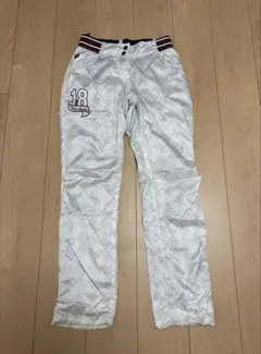 FILA GOLF(フィラ)レディース ゴルフパンツ ホワイト (防風・防寒)