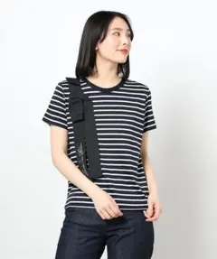 LANVIN en Bleu ボーダーリボンTシャツのサムネイル