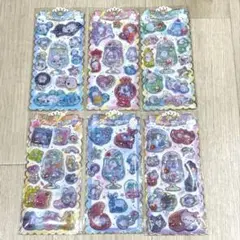 正規品　キラキラウォーターシール　クラックス　6枚セット　コンプリート