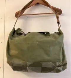 00s【DOLCE&GABBANA】ミリタリー再構築ラインメッセンジャーバッグ 