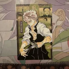 鬼滅の刃 20巻特装版ポストカード 不死川実弥