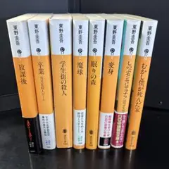 東野圭吾 講談社文庫 初期作品8冊セット
