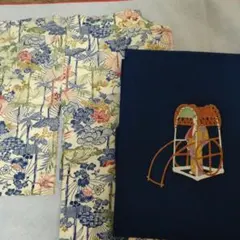 紅型風正絹小紋着物