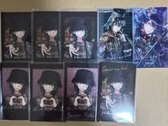 あくねこ バスティン バレンタイン チェキ 箔押し クリアカード