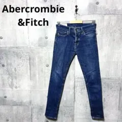Abercrombie&Fitch 亞伯克龍比 男士 緊身牛仔褲