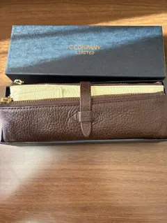 ルポセカンドペンケース限定ブラウン