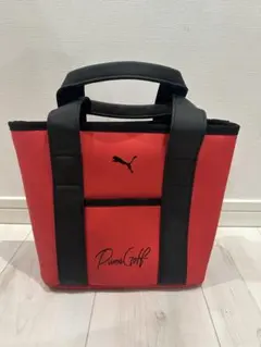 PUMA GOLF プーマゴルフ ラウンド トートバッグ ミニトート 赤