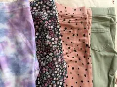 【4枚セット】H&M・next 長ズボン パンツ レギンス 128cm 8yrs