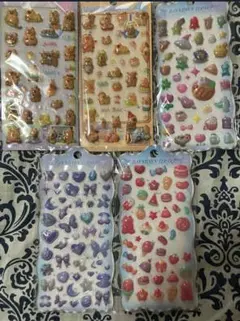 BONBON DROP 3Dシール 5シートセット 新品未使用品②