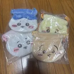 ちいかわ　おかお巾着　ちいかわ　ハチワレ　うさぎ　シーサー