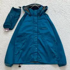 美品✨モンベル レインダンサージャケット ゴアテックス 防水 透湿 防風 ブルー