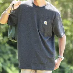 Carhartt カーハート ロゴ ポケットTシャツ Lsizeのサムネイル