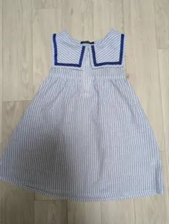 ムージョンジョン　夏用　ノースリーブワンピース　110センチ