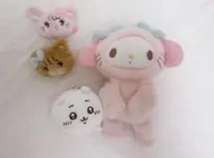 ぬいぐるみ マイメロディ mikko characters ちいかわ 4点セット