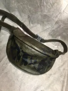希少】エルベシャプリエ カモフラージュ ナイロンポーチ アンディゴ