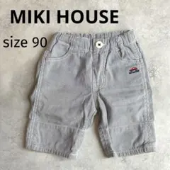 MIKI HOUSE キッズ ハーフパンツ 90 ストライプ 汚れあり