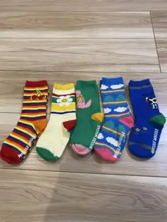WIGGLE WIGGLEキッズ靴下 5足セット　韓国ブランド