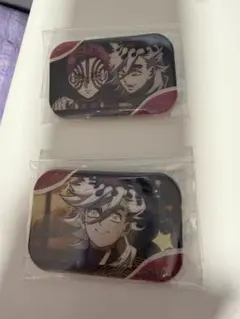 鬼滅の刃 童磨　缶バッジ2点