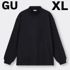 【GU】ヘビーウェイトモックネックビッグT(長袖)NT+Eのサムネイル