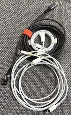 【未使用あり】Type-C to Lightningケーブルおまとめ